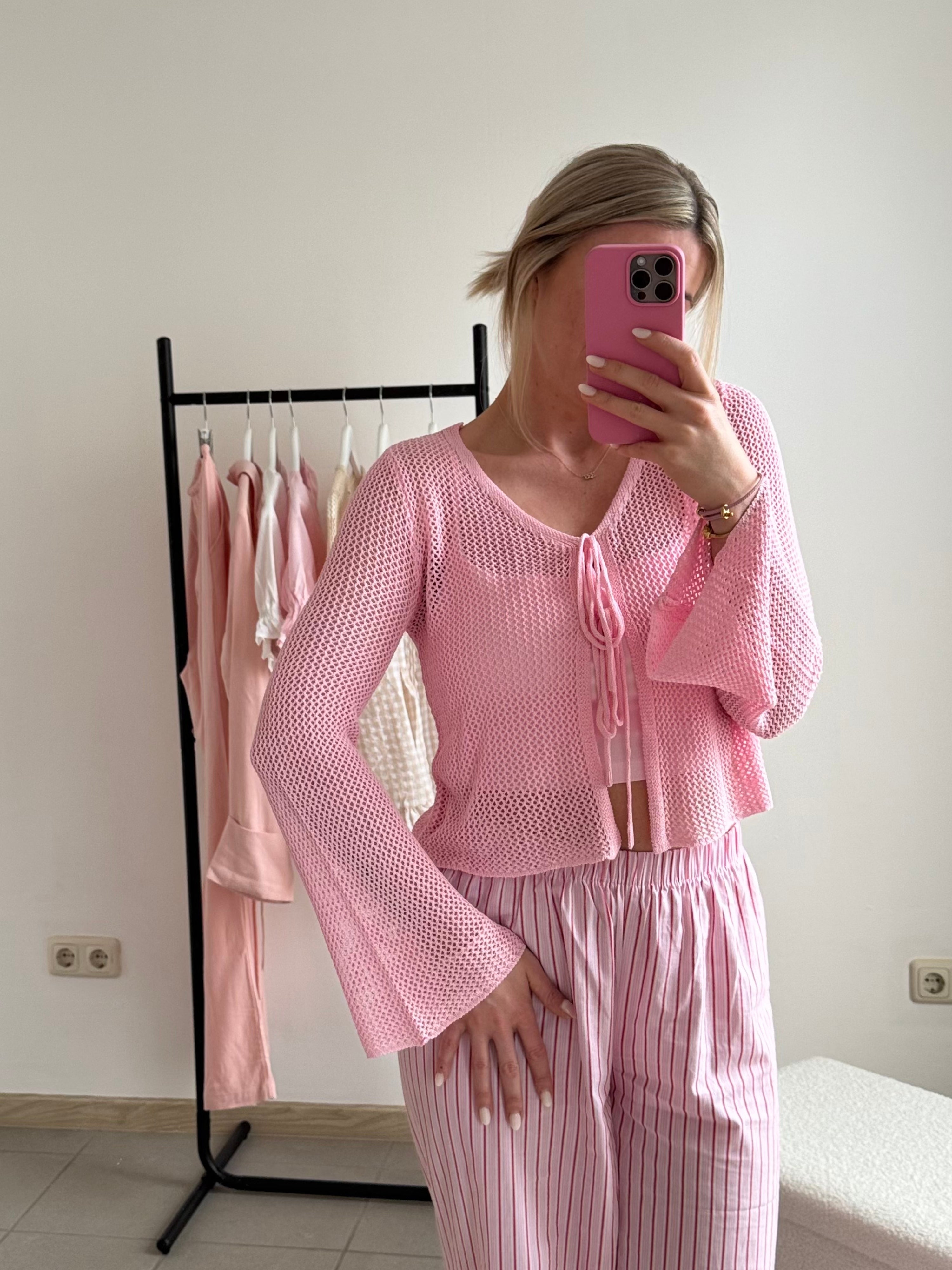 Strickjacke Lola in Pink