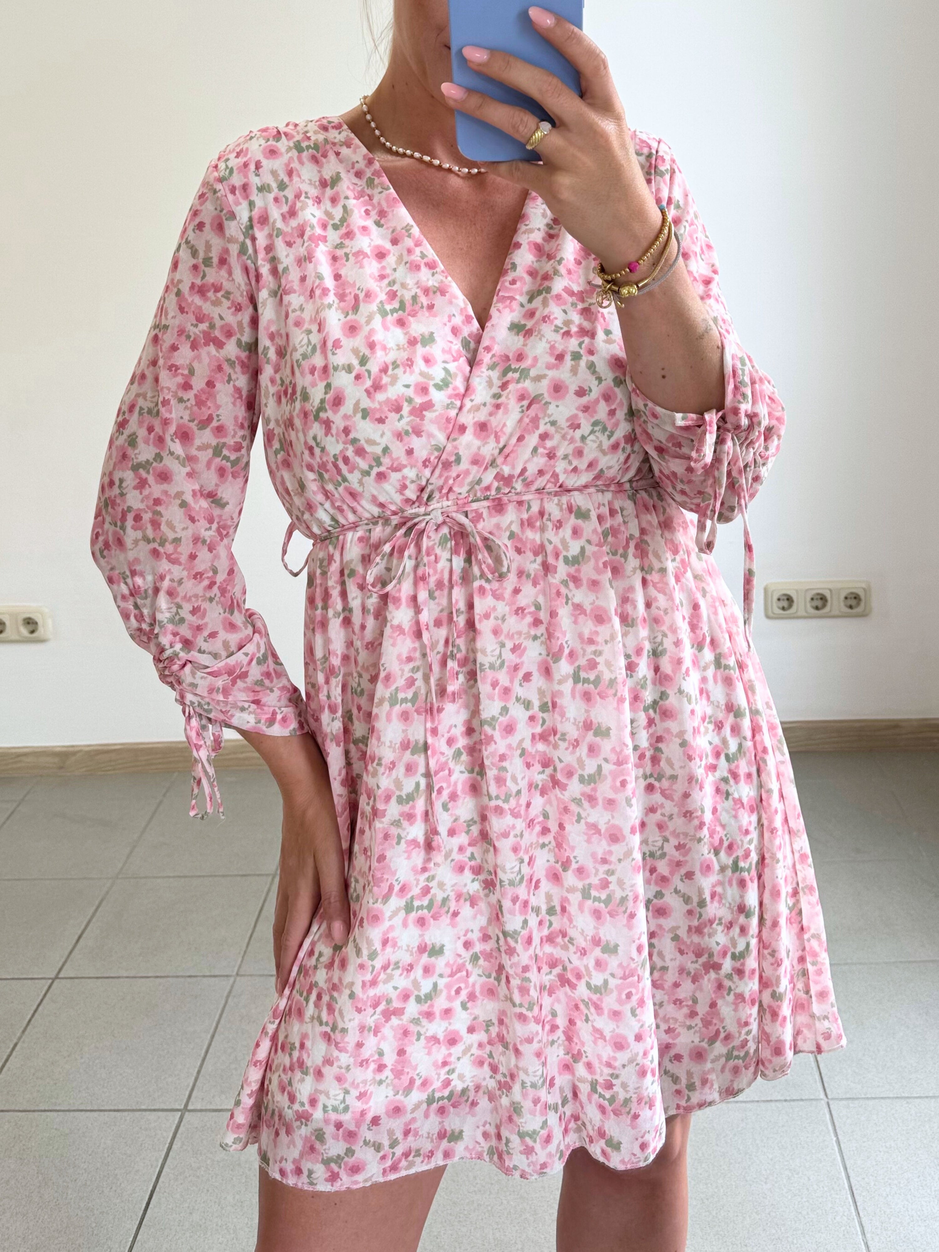 Wickelkleid Vivy - Rosa