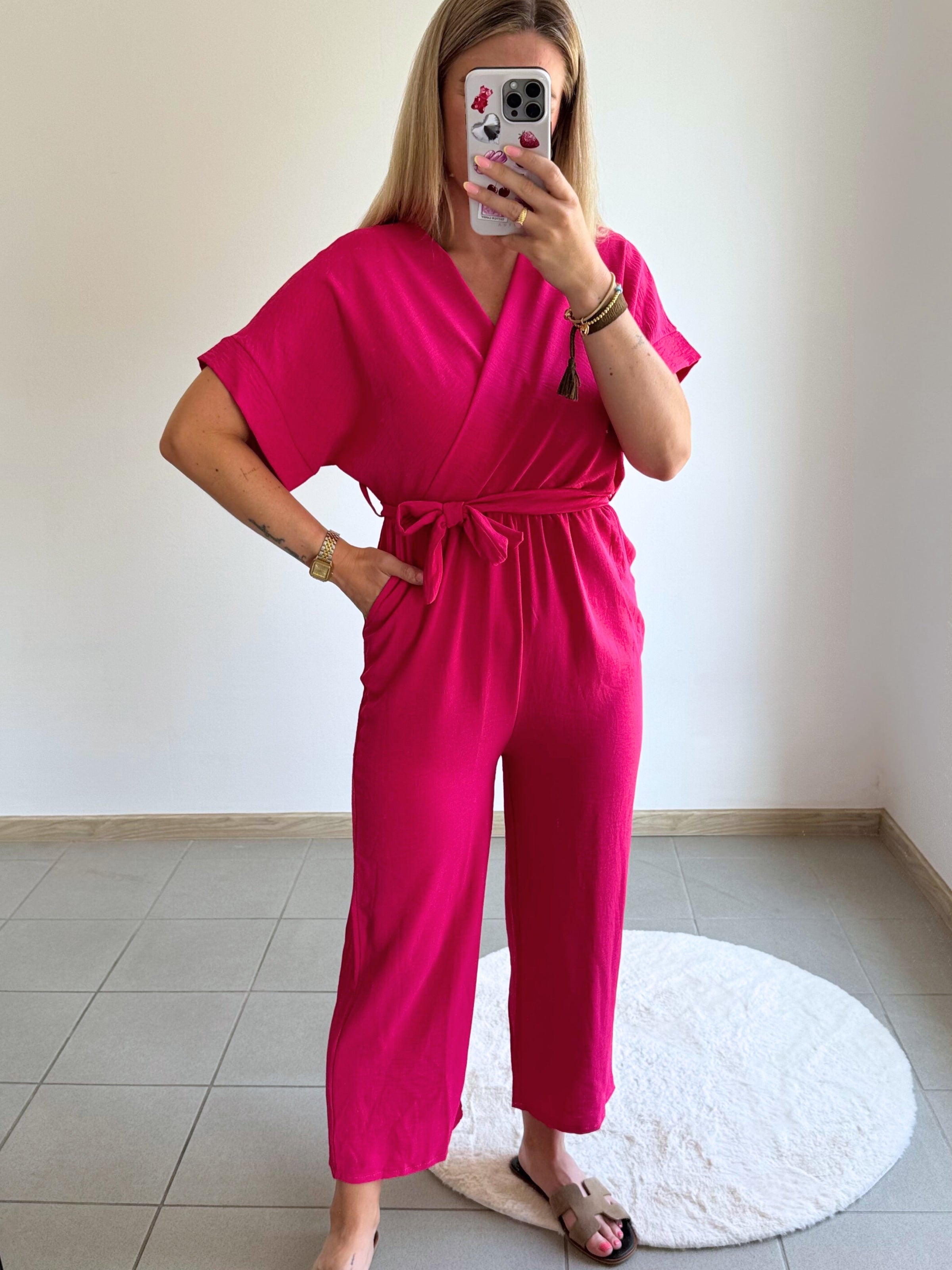 Jumpsuit Easy Pink