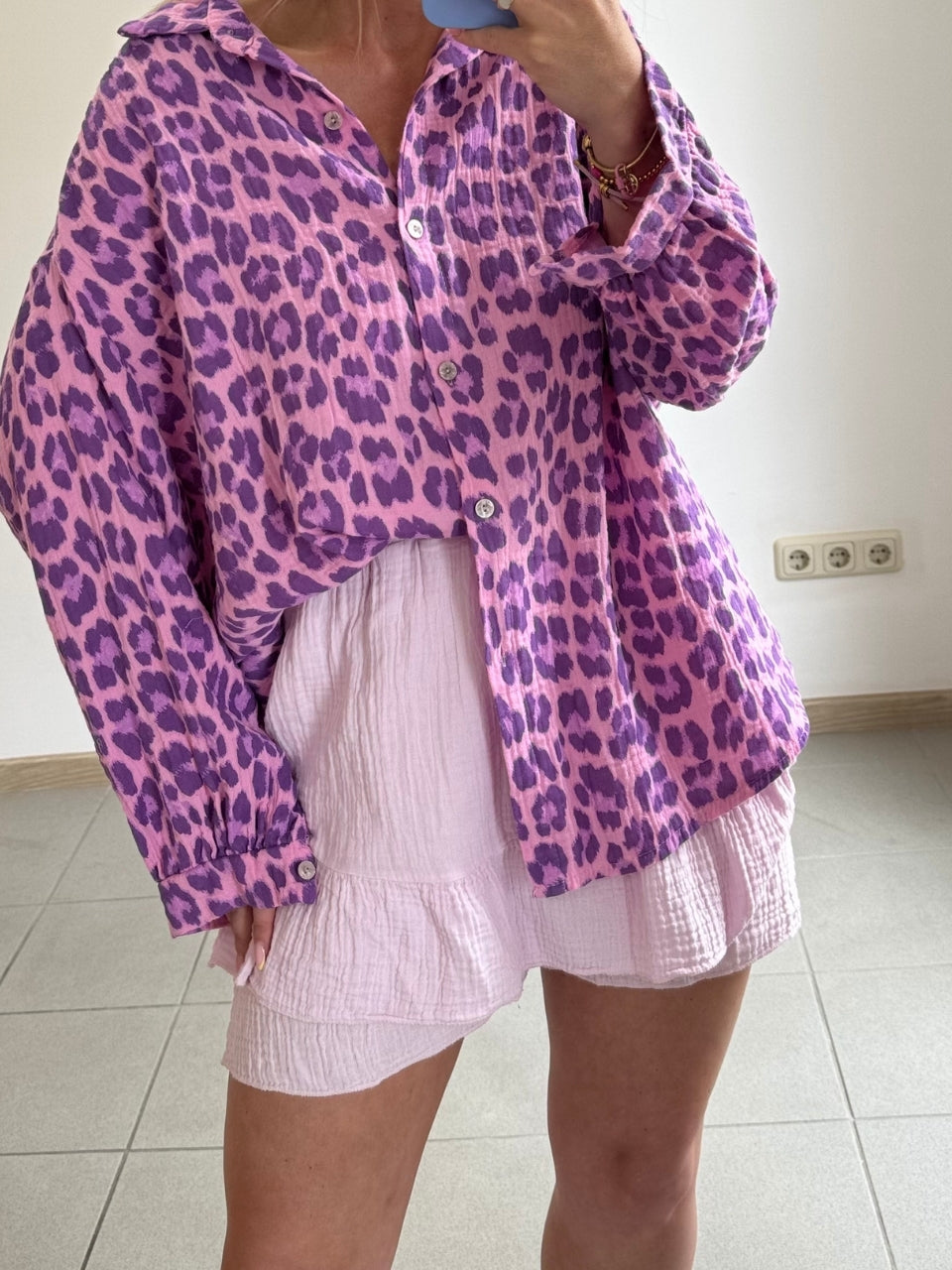 Musselin Hosenrock - Rosa