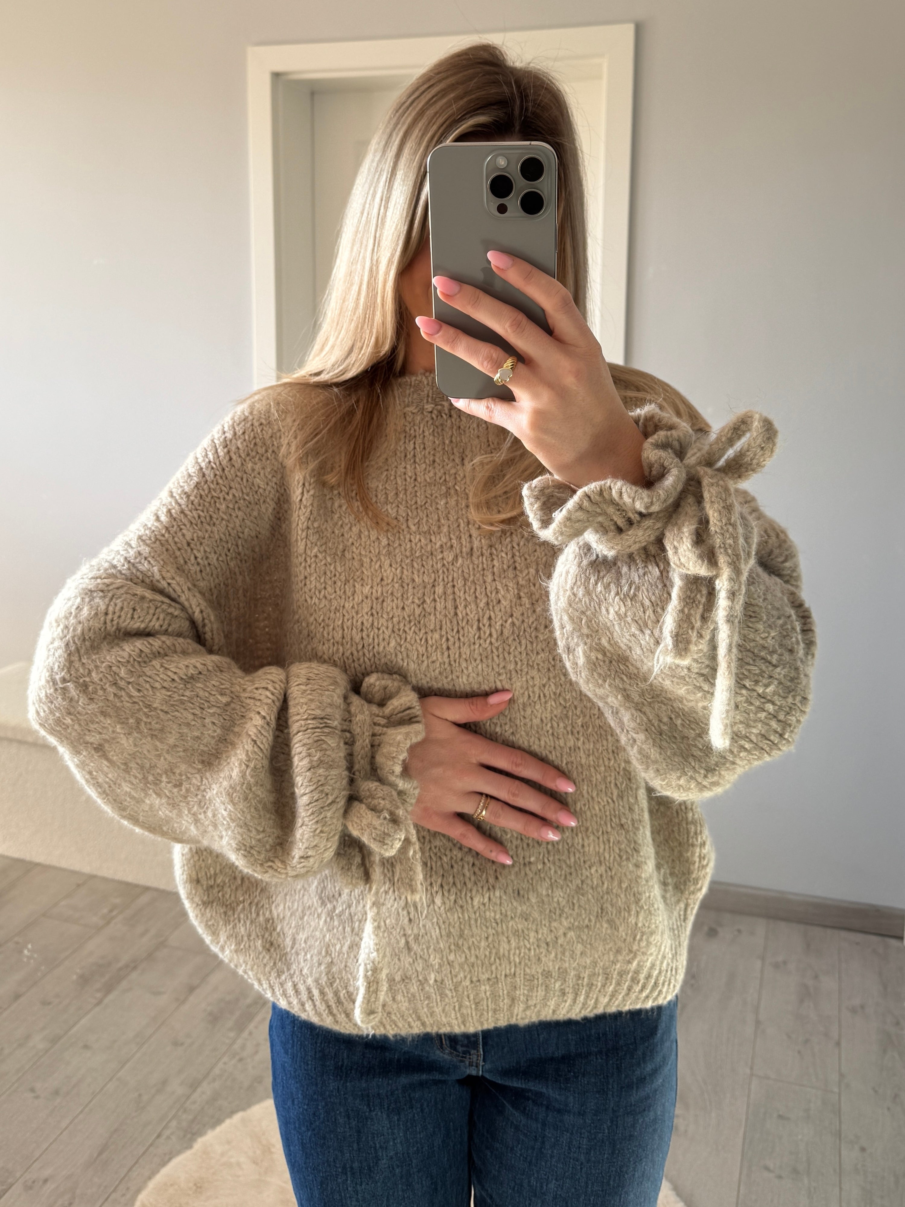 Pullover Loop Taupe