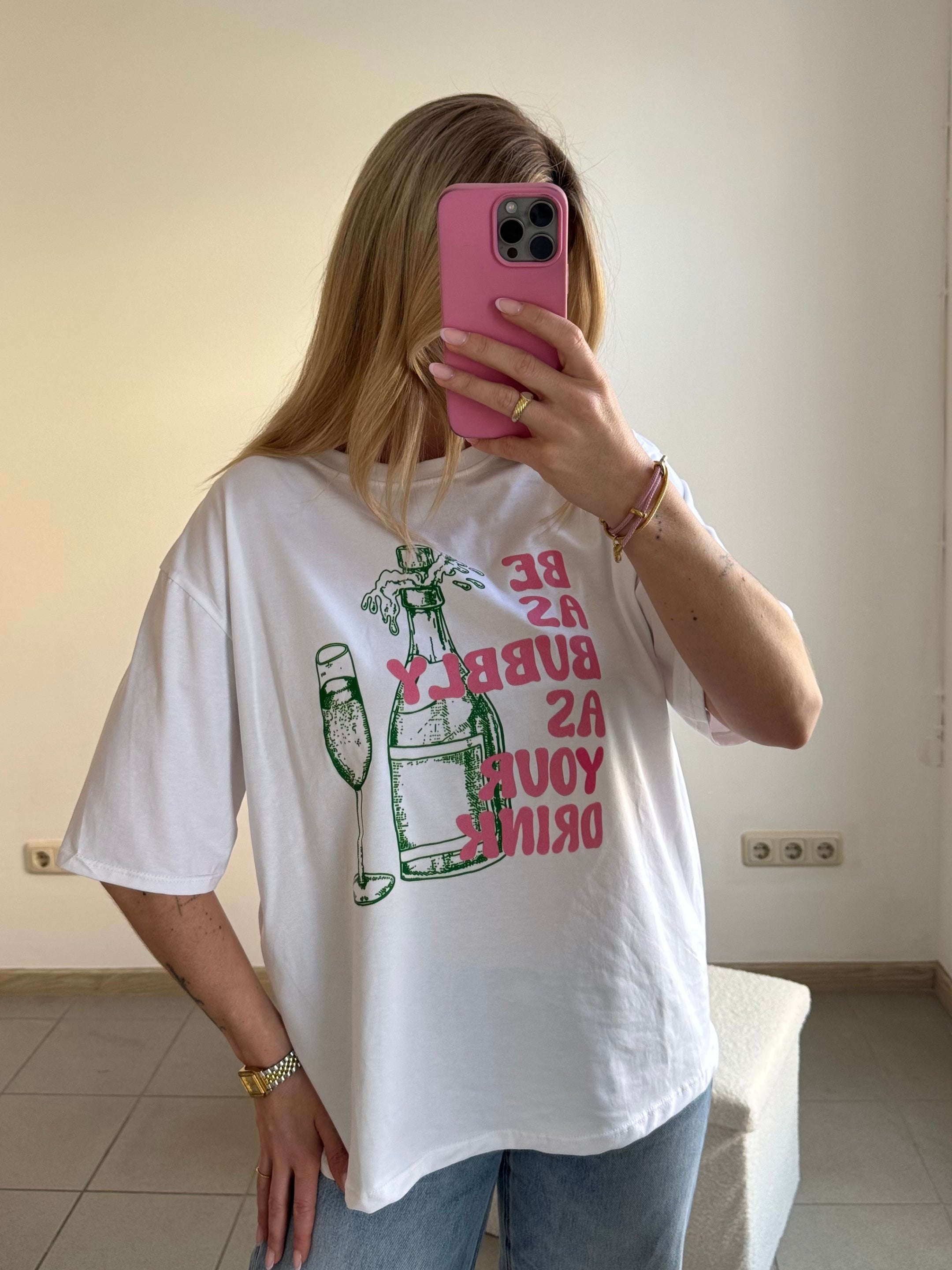 Print Oversize T-Shirt "Bubbly"