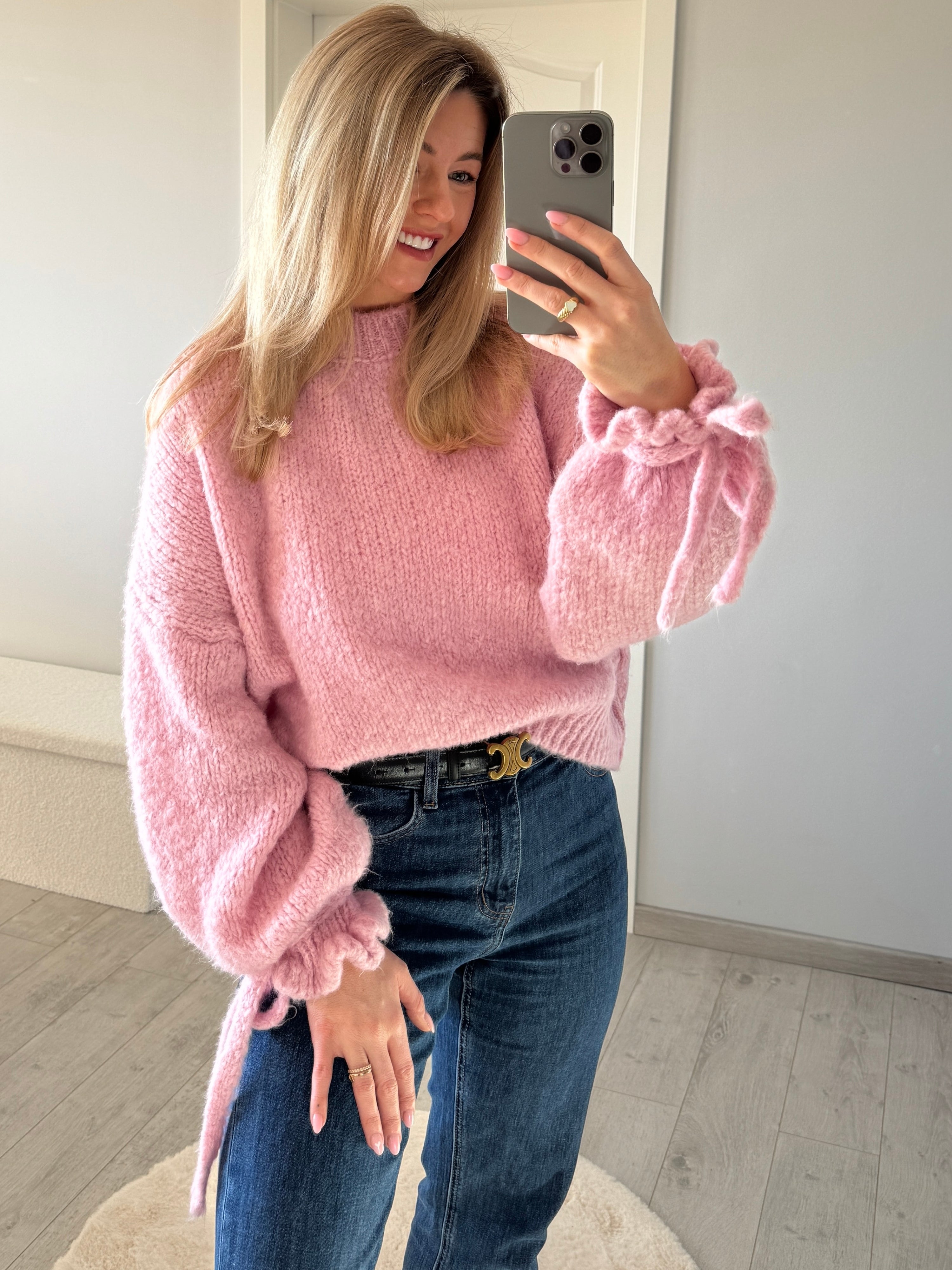 Pullover Loop Rosa