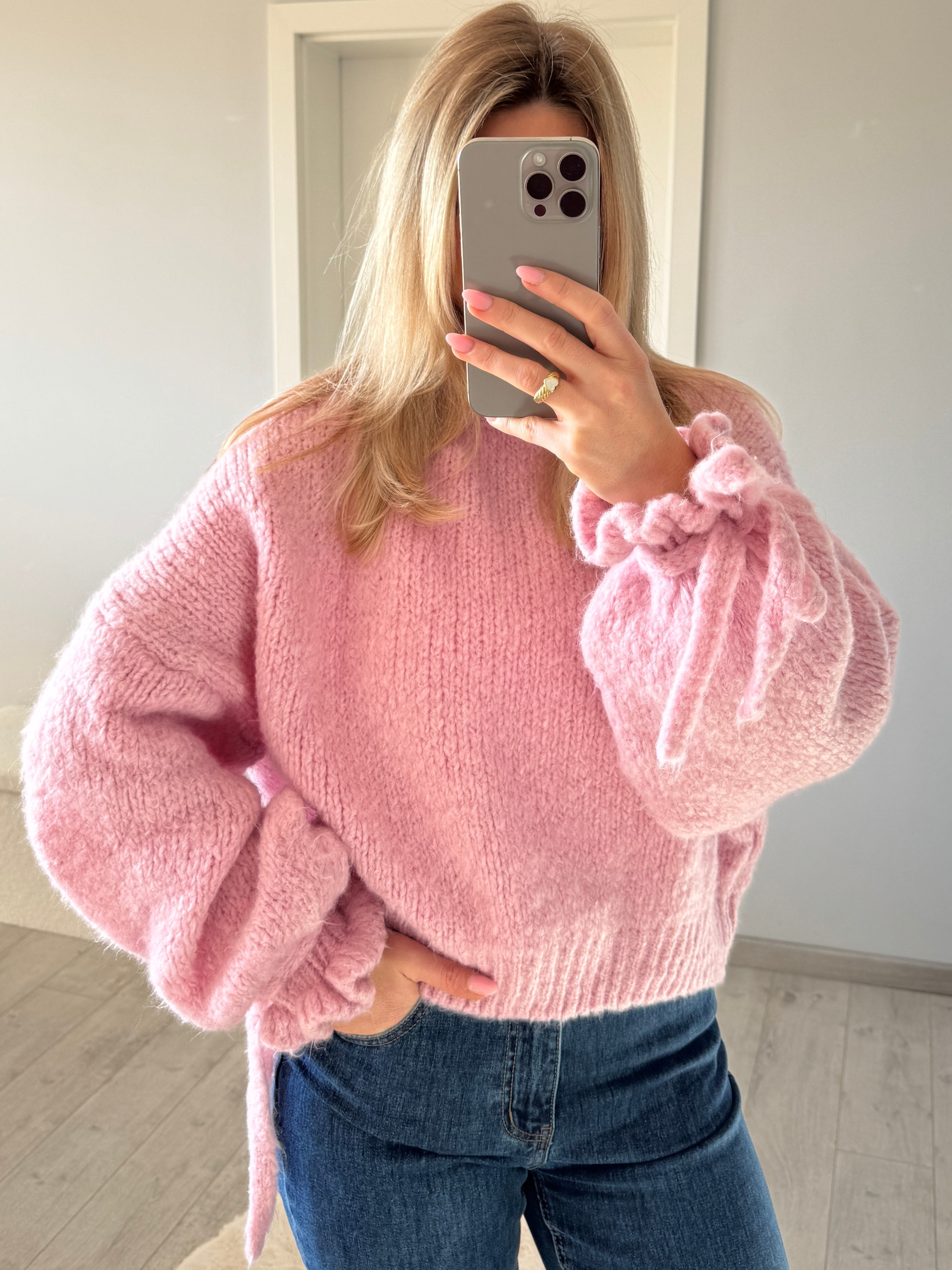 Pullover Loop Rosa