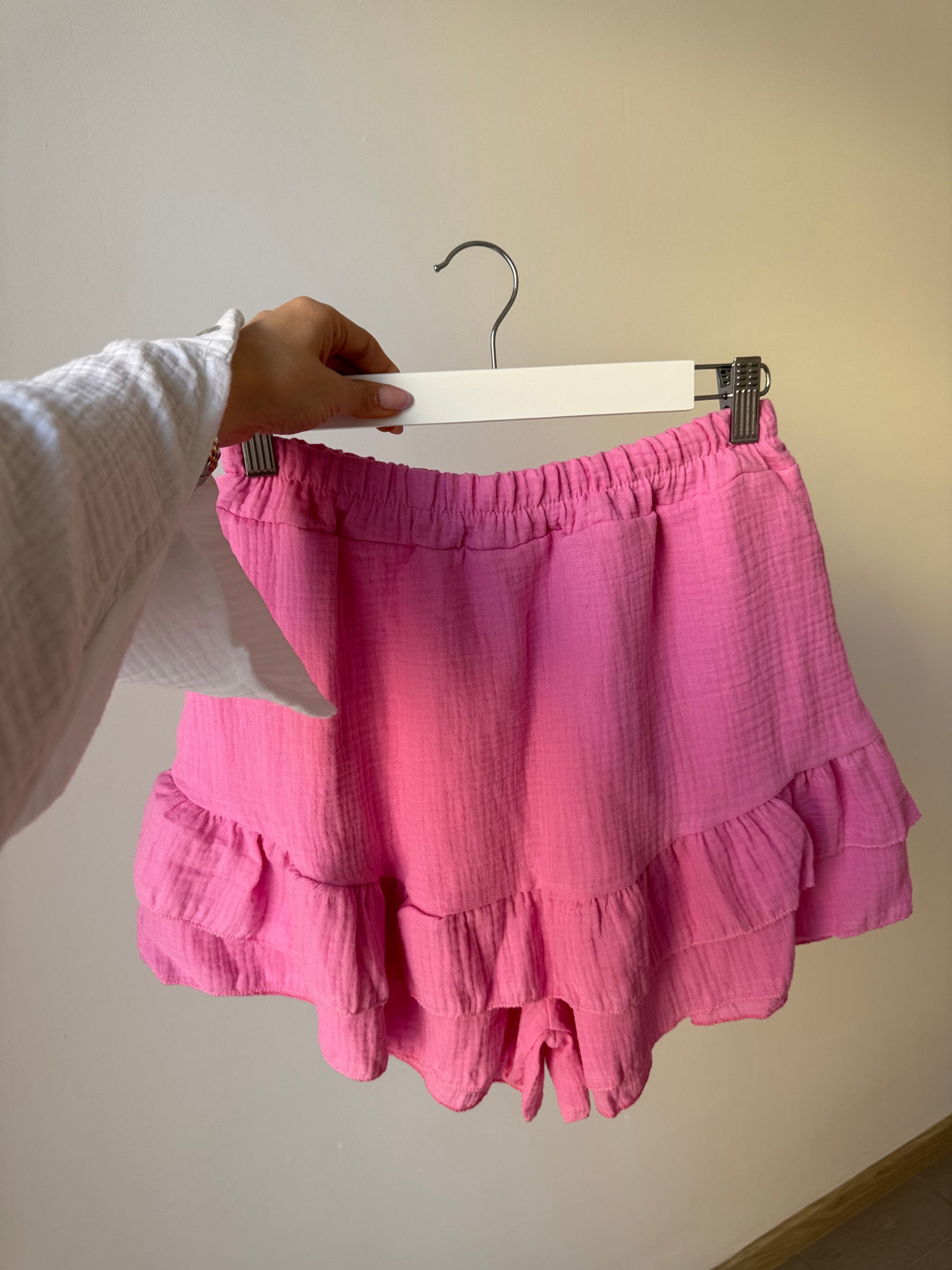Musselin Hosenrock Pink