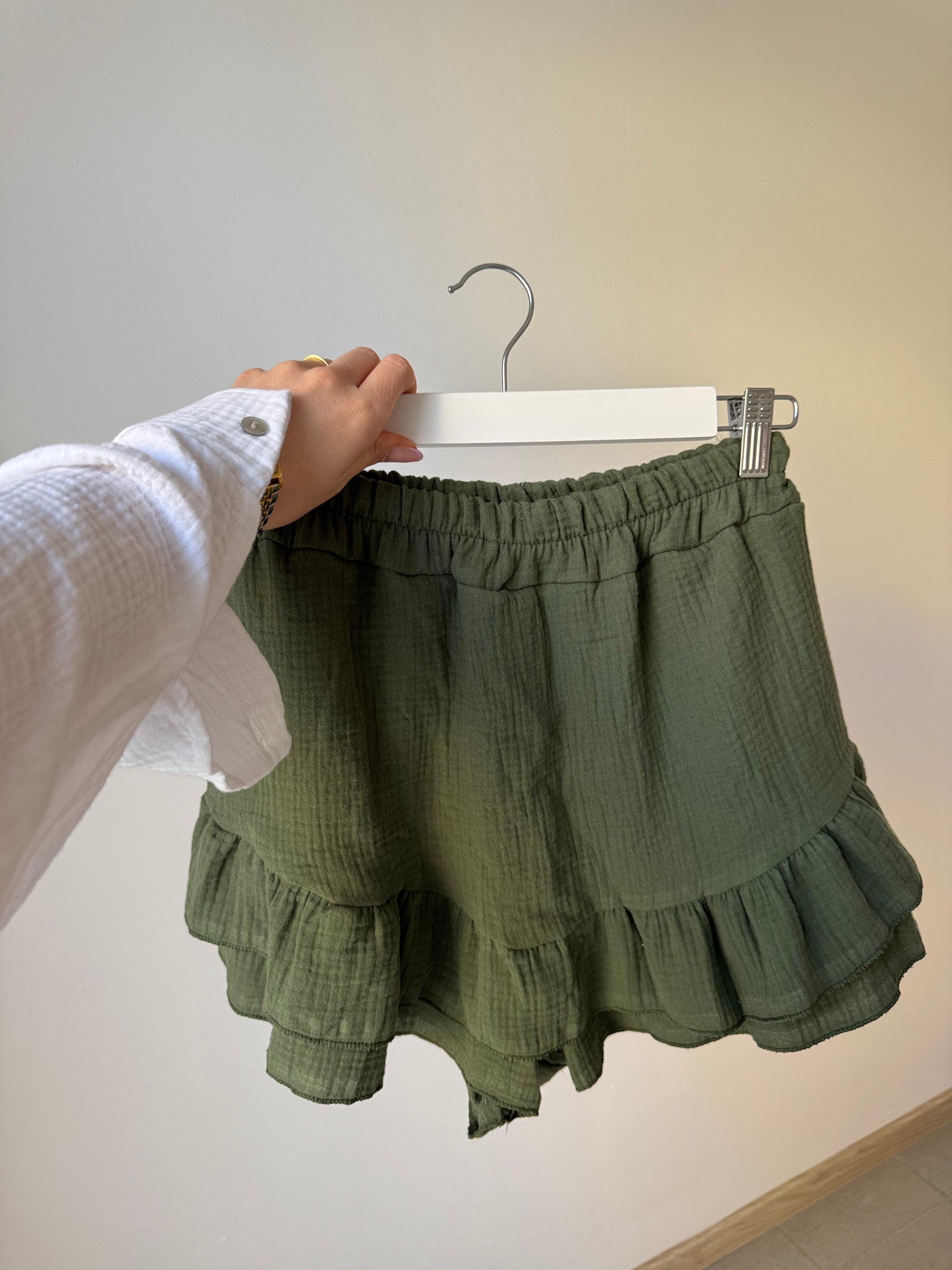 Musselin Hosenrock Khaki