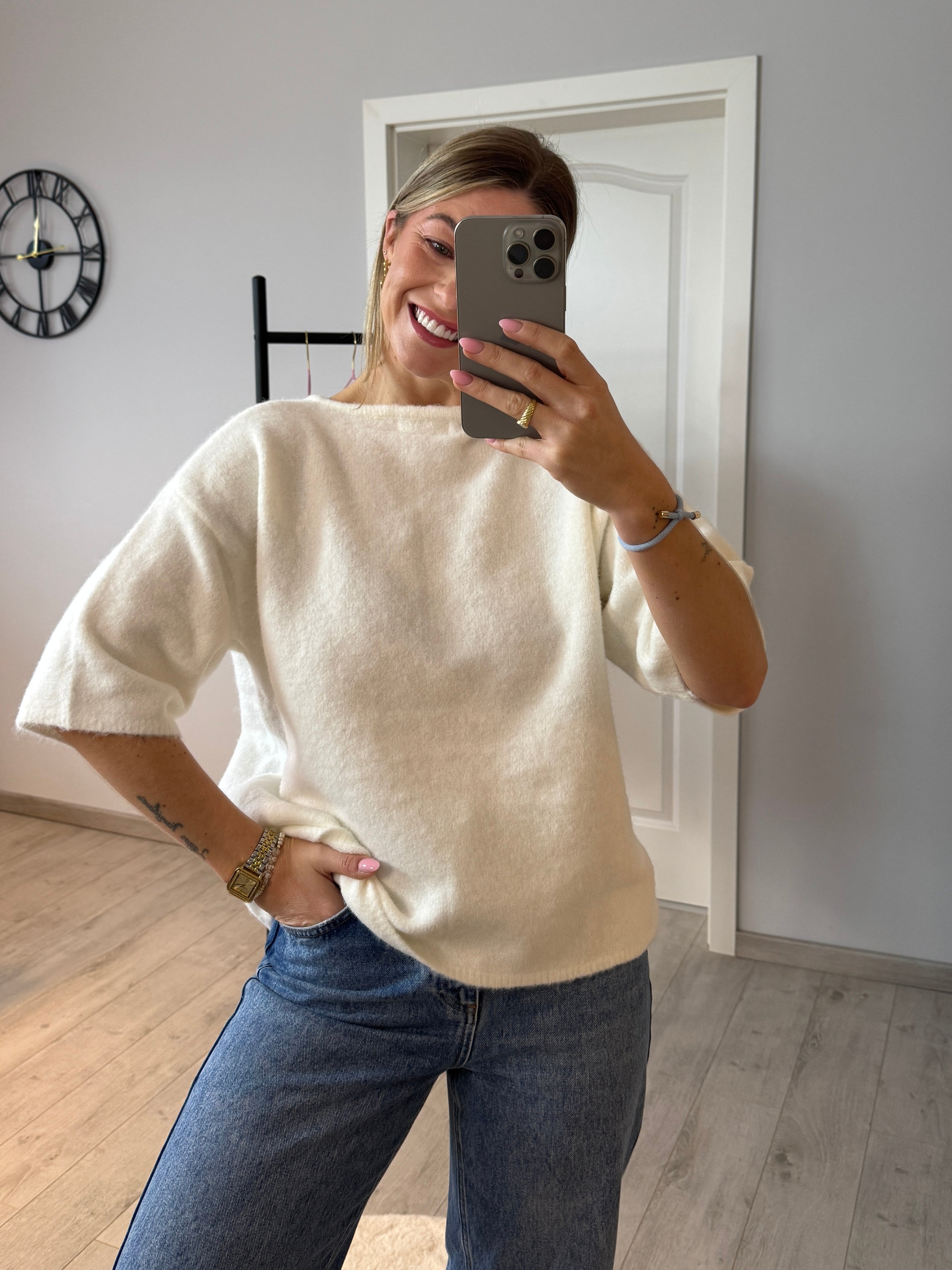 Soft Twist Knit - Coconut