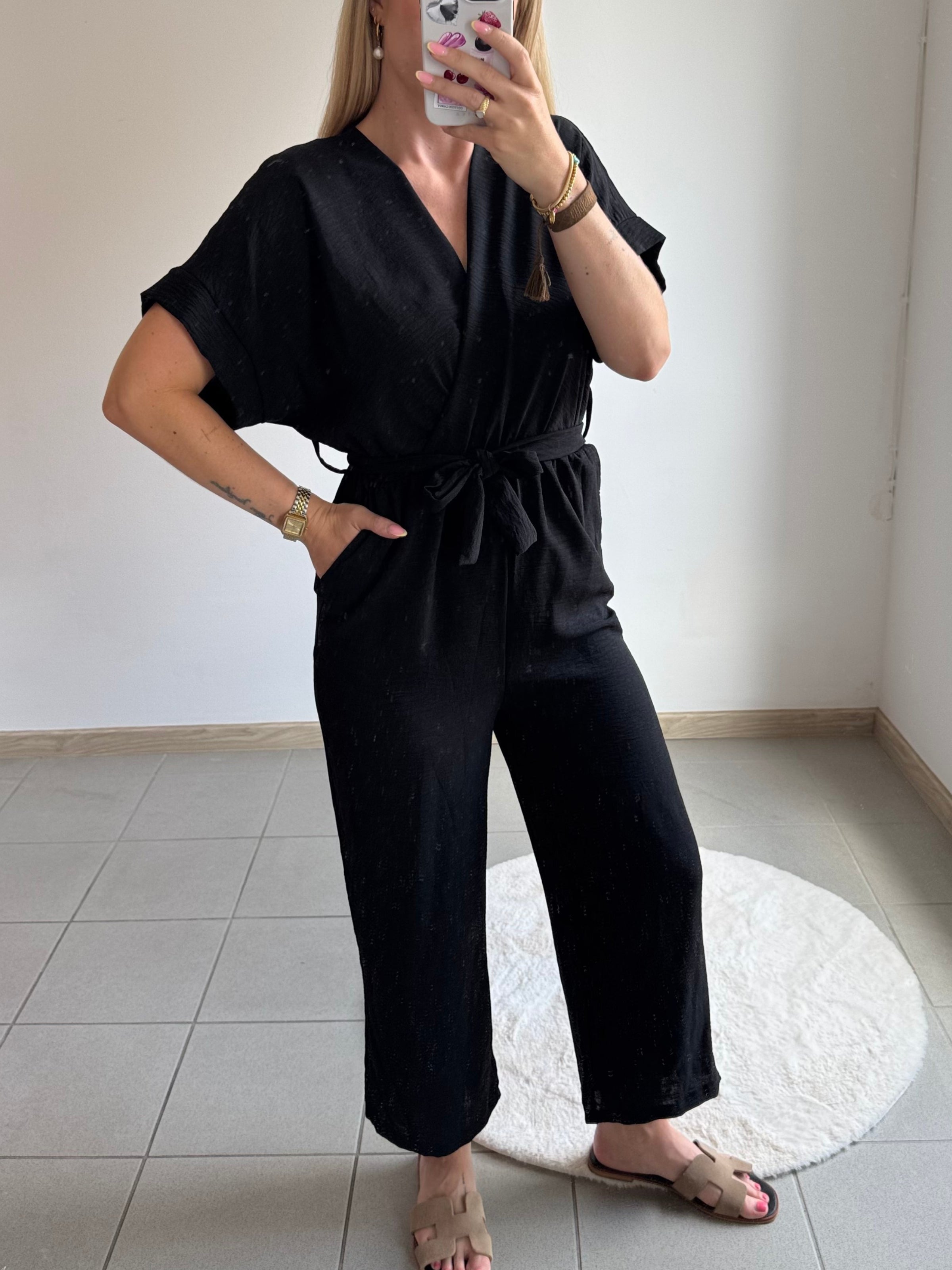 Jumpsuit Easy Schwarz