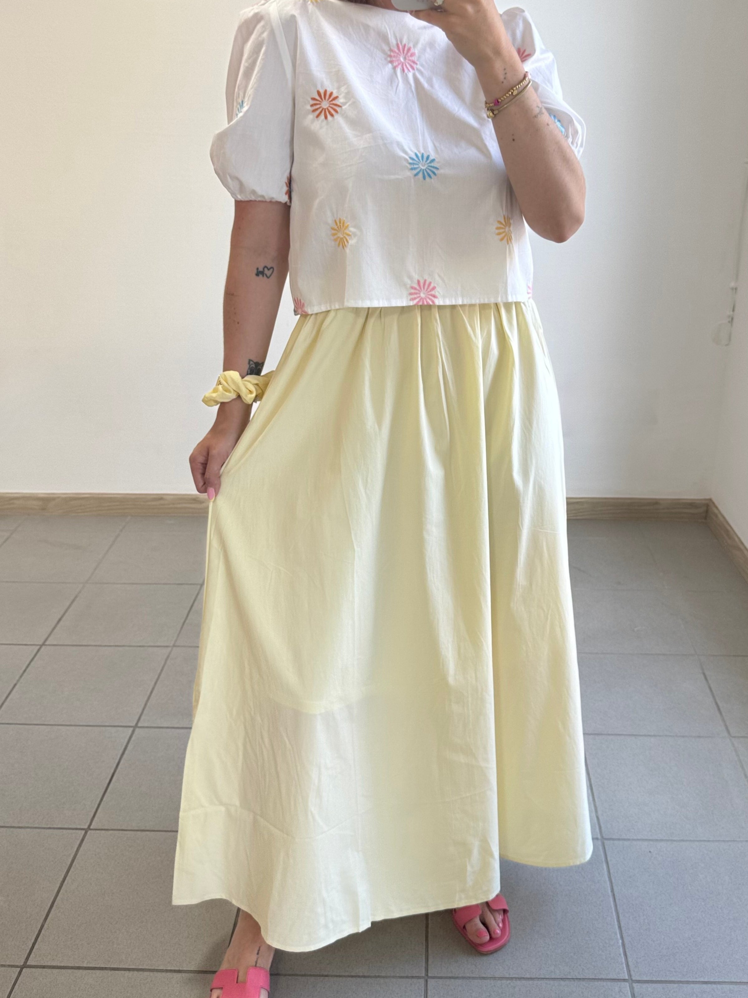 Maxi Rock Yara - Butter Yellow