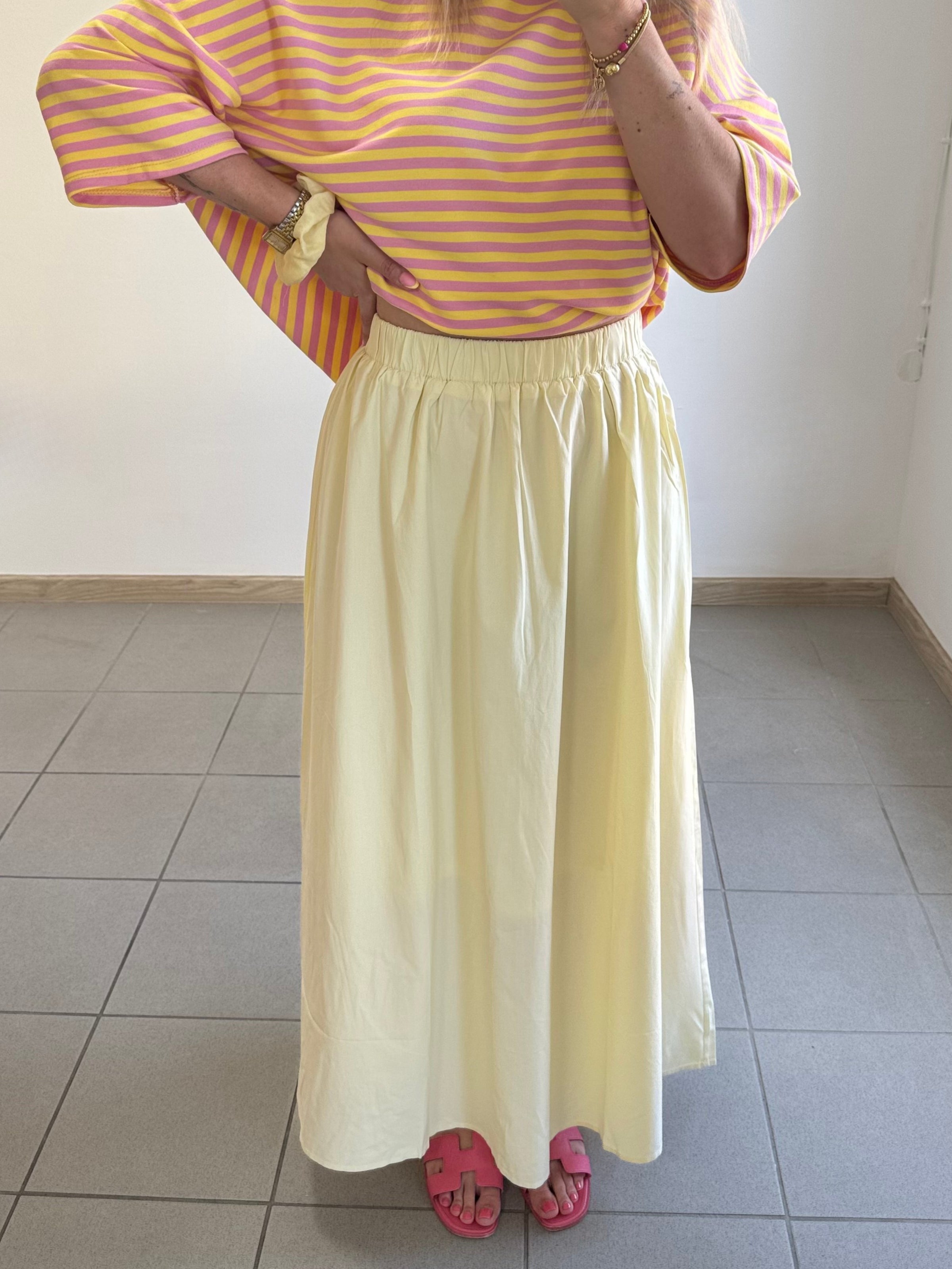 Maxi Rock Yara - Butter Yellow