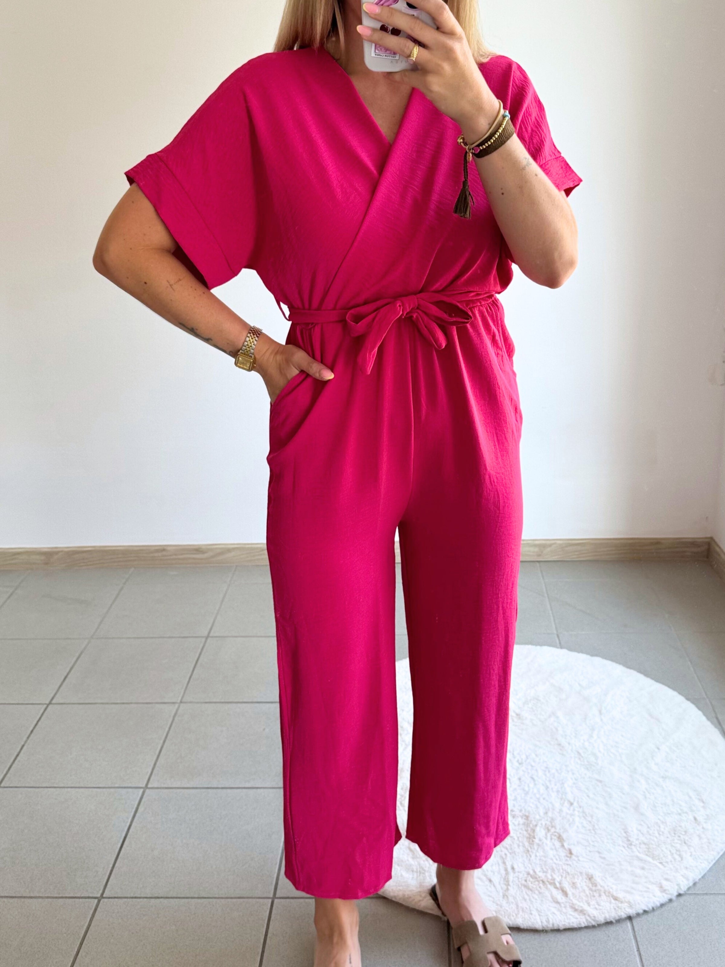 Jumpsuit Easy Pink