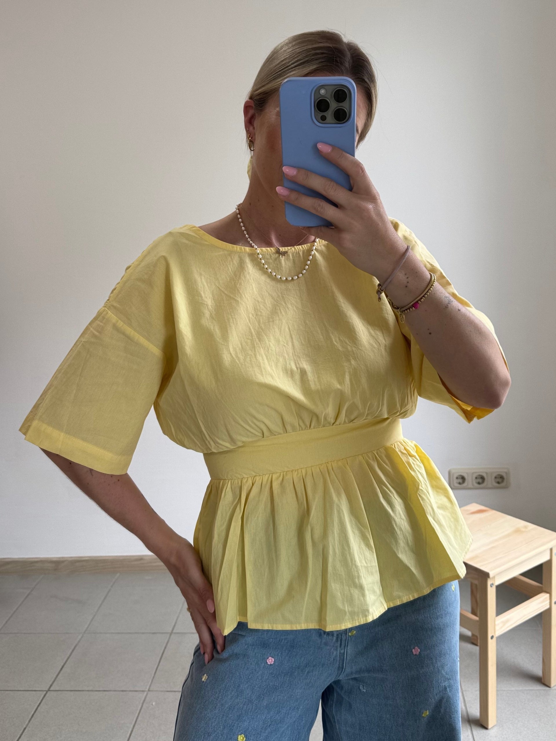 Bluse Solea Gelb