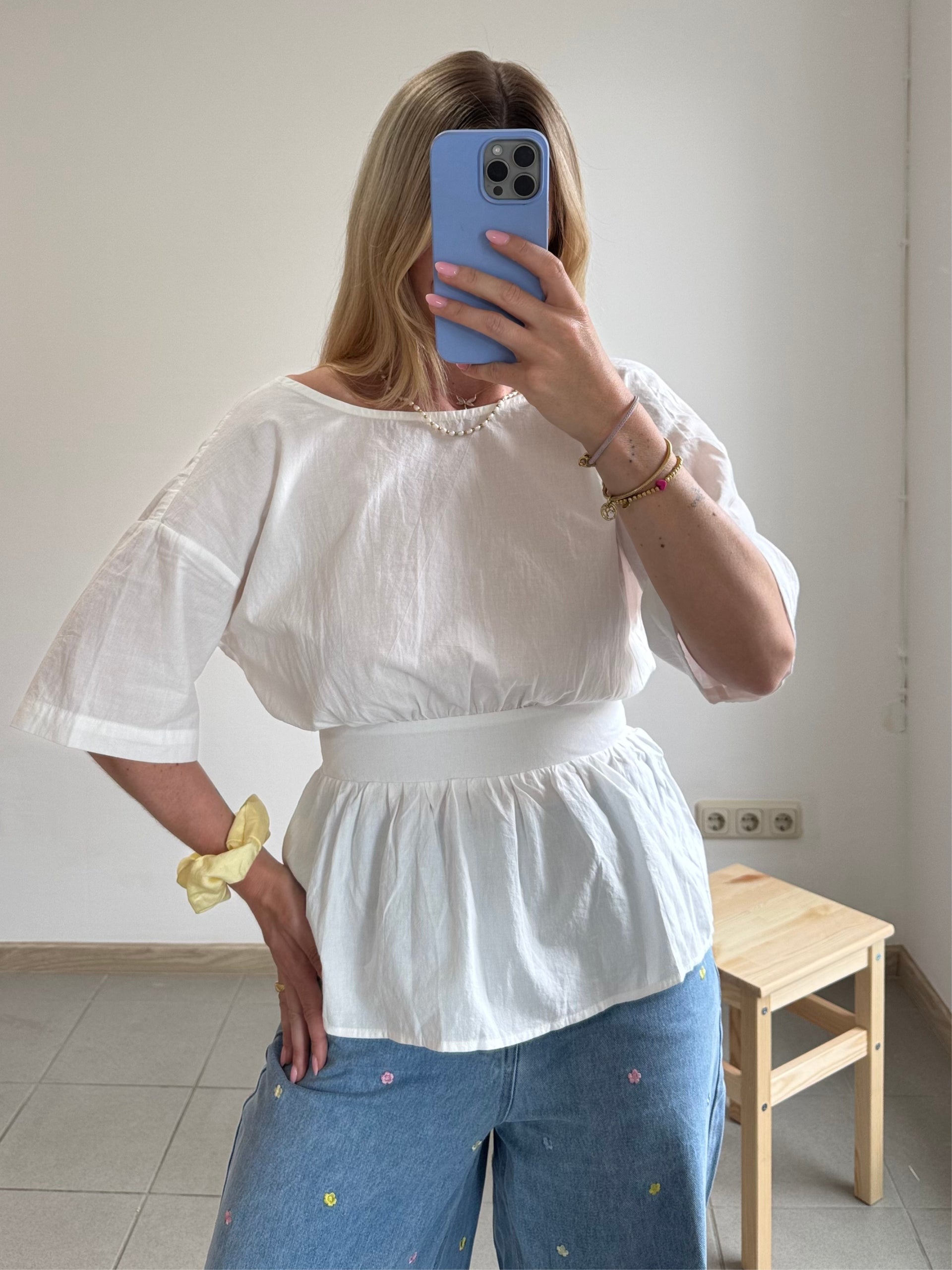 Bluse Solea Weiß