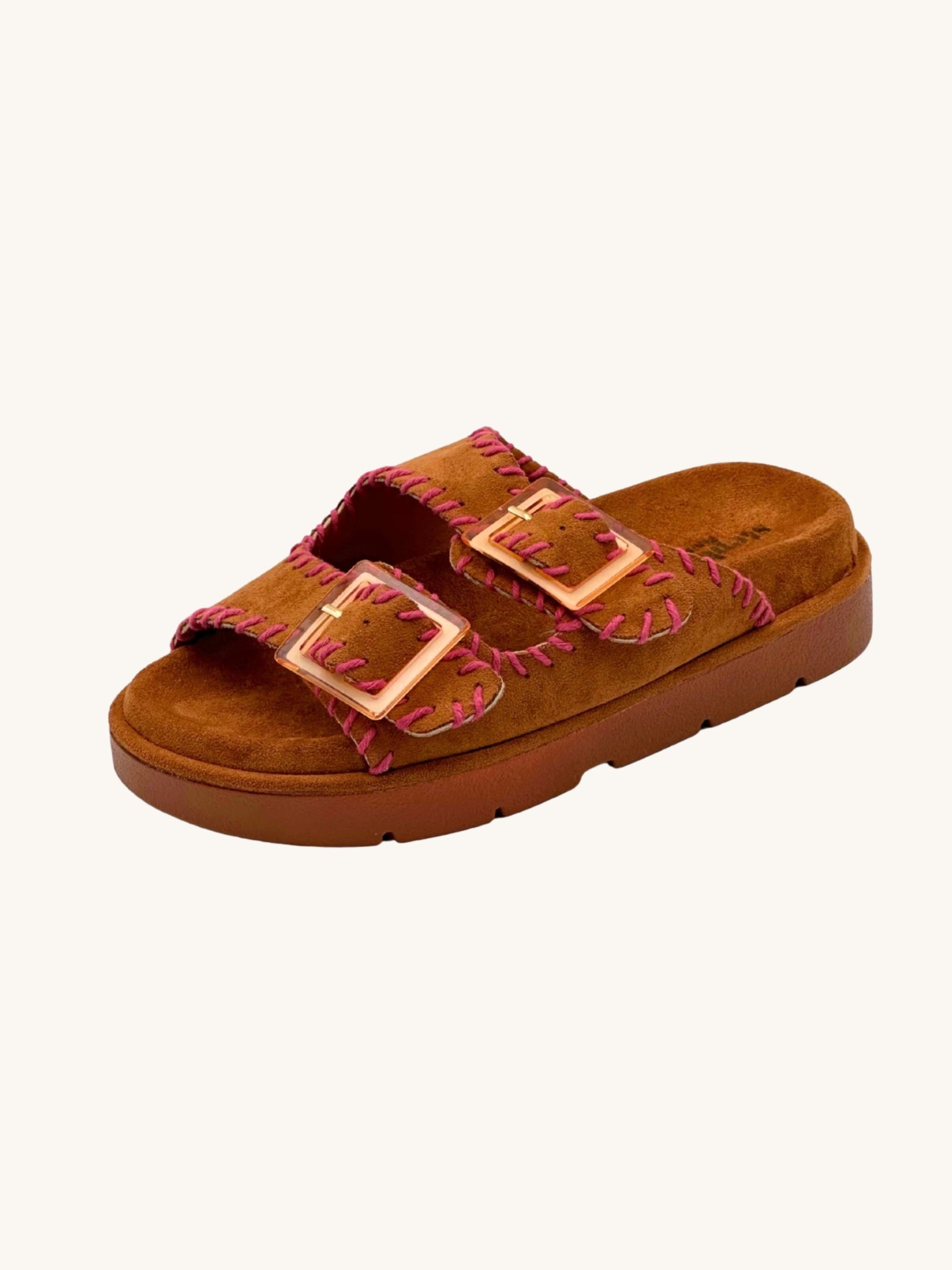 Riemen Sandalen - Camel