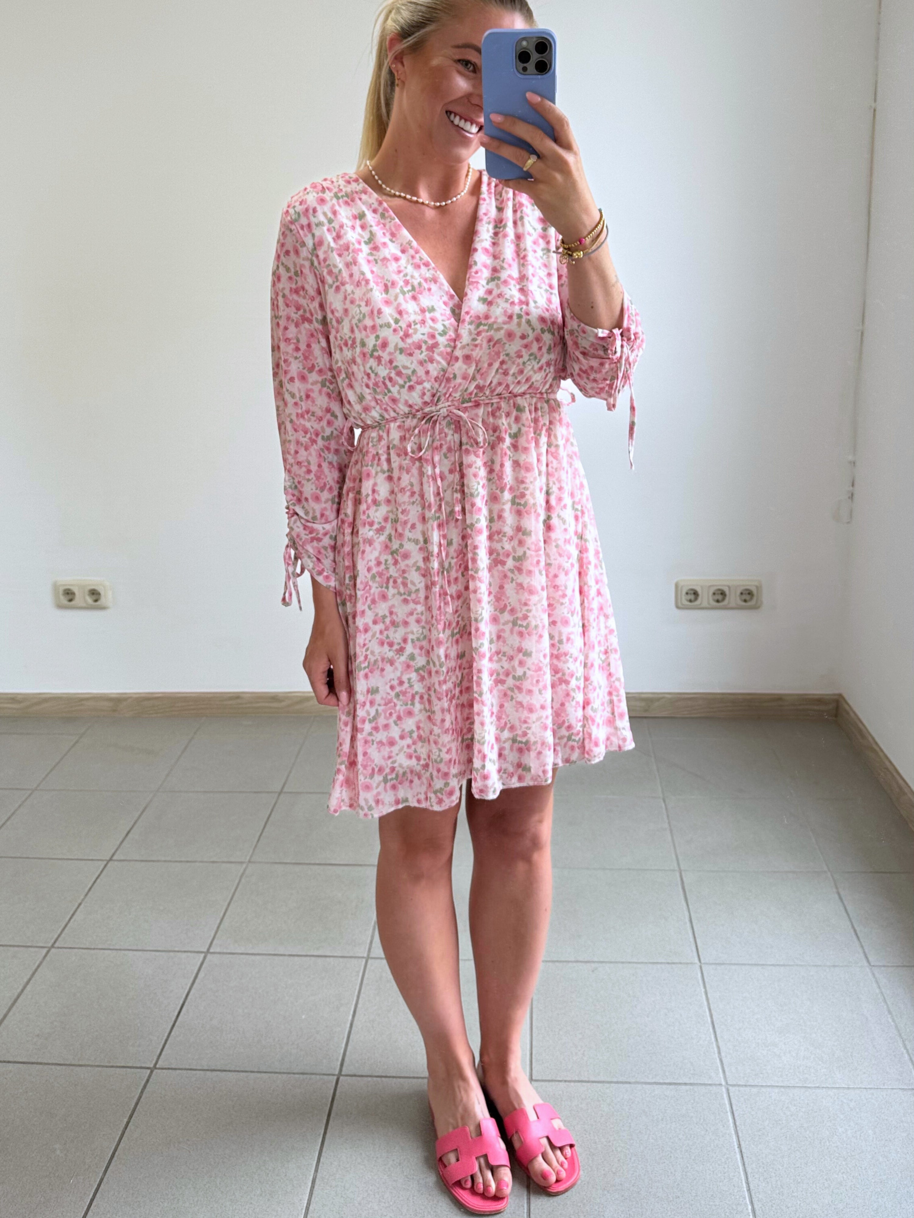 Wickelkleid Vivy - Rosa