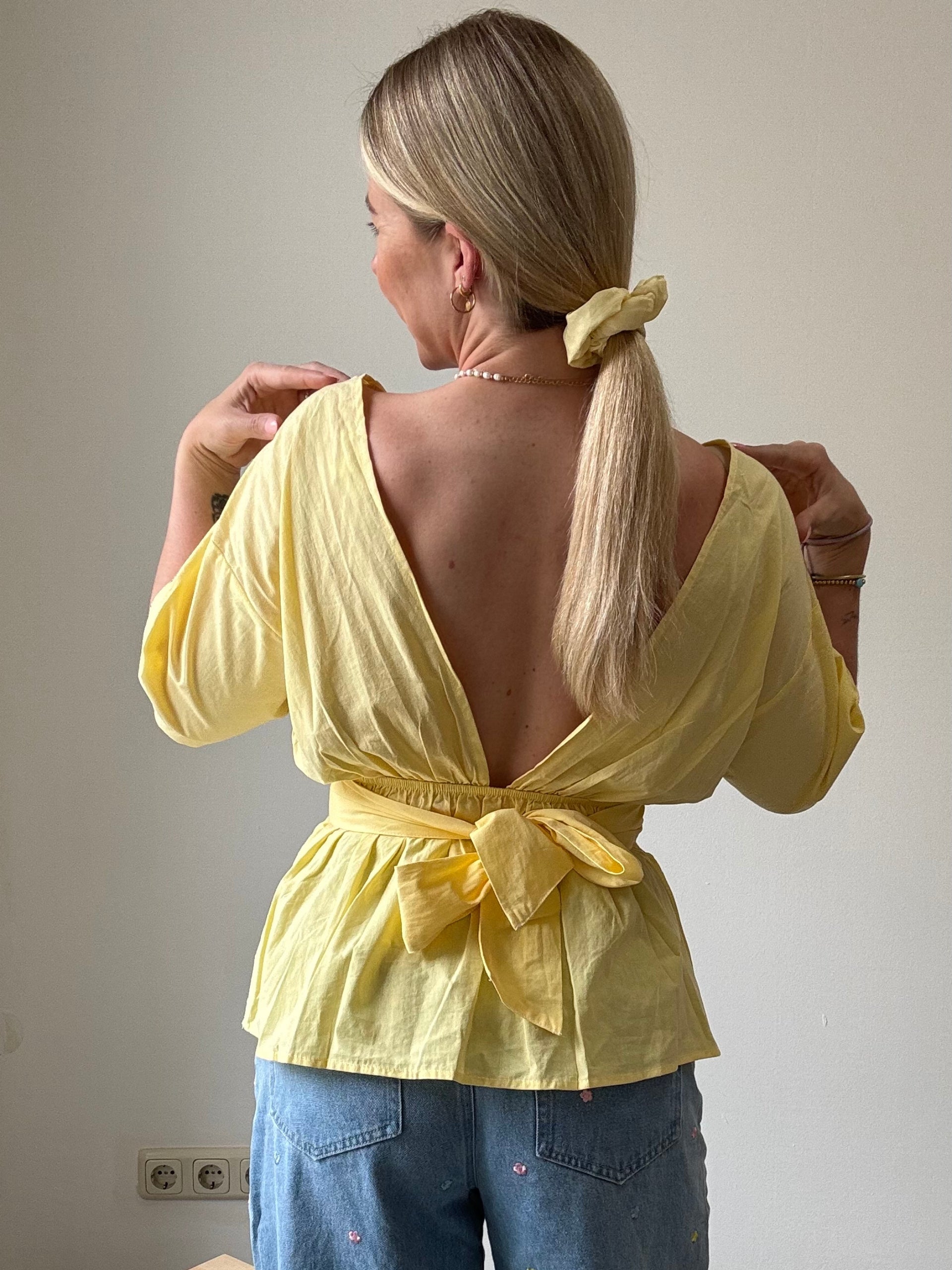 Bluse Solea Gelb