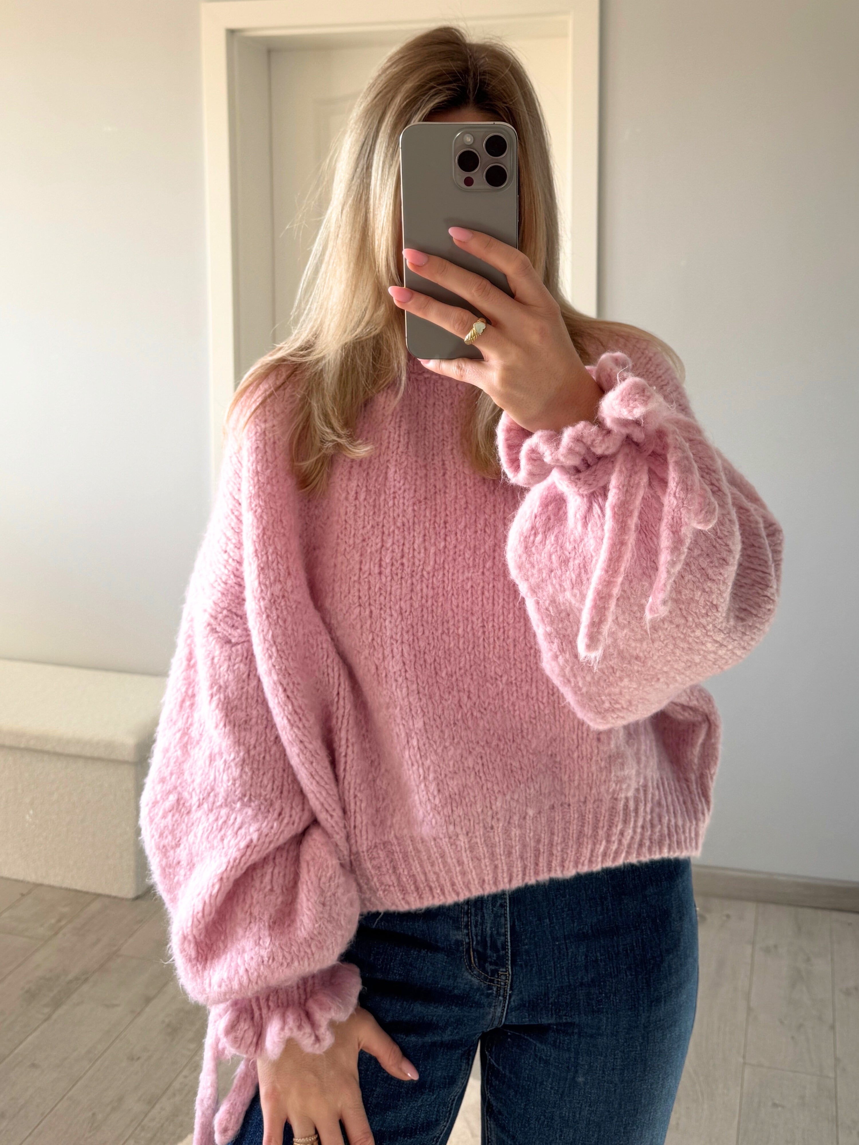 Pullover Loop Rosa