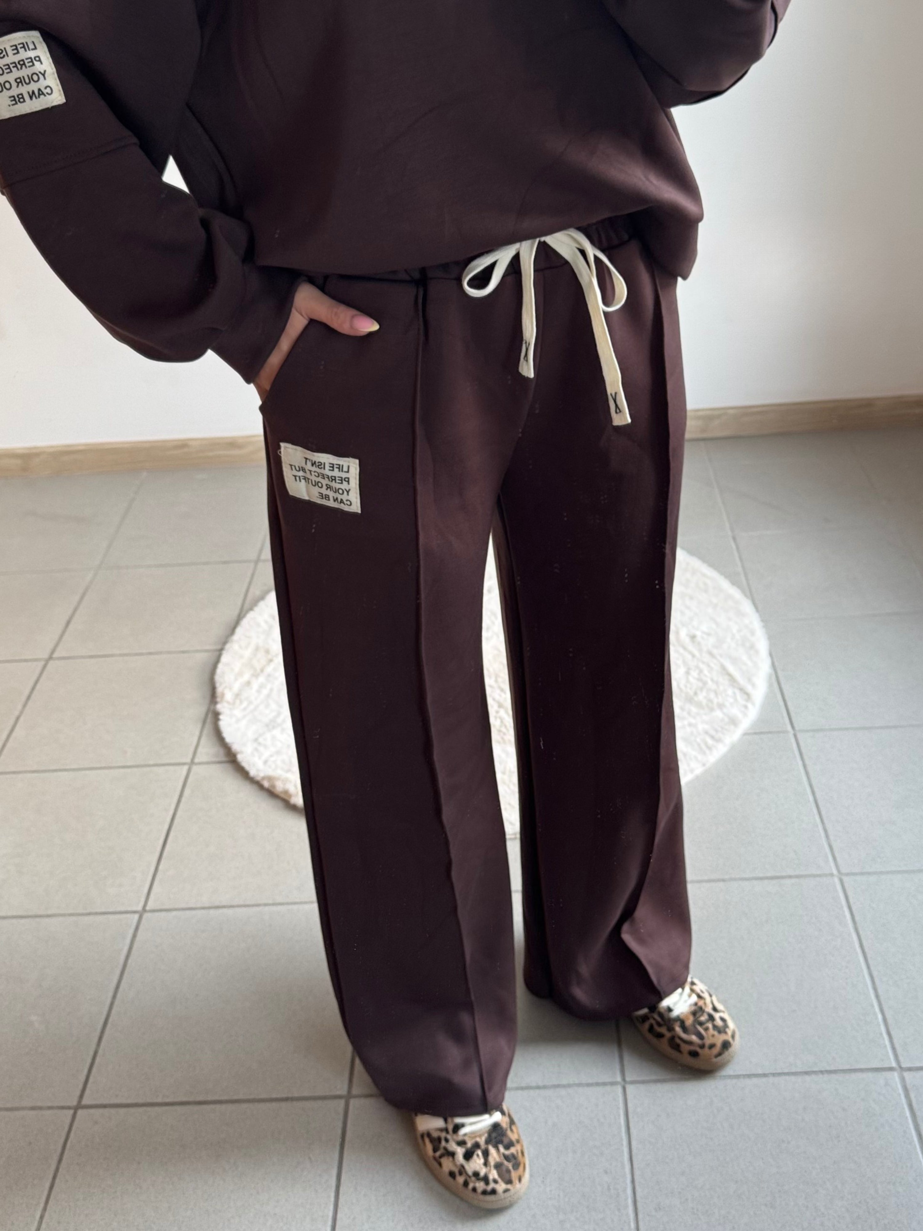 Sweatpants Perfect Outfit - Braun