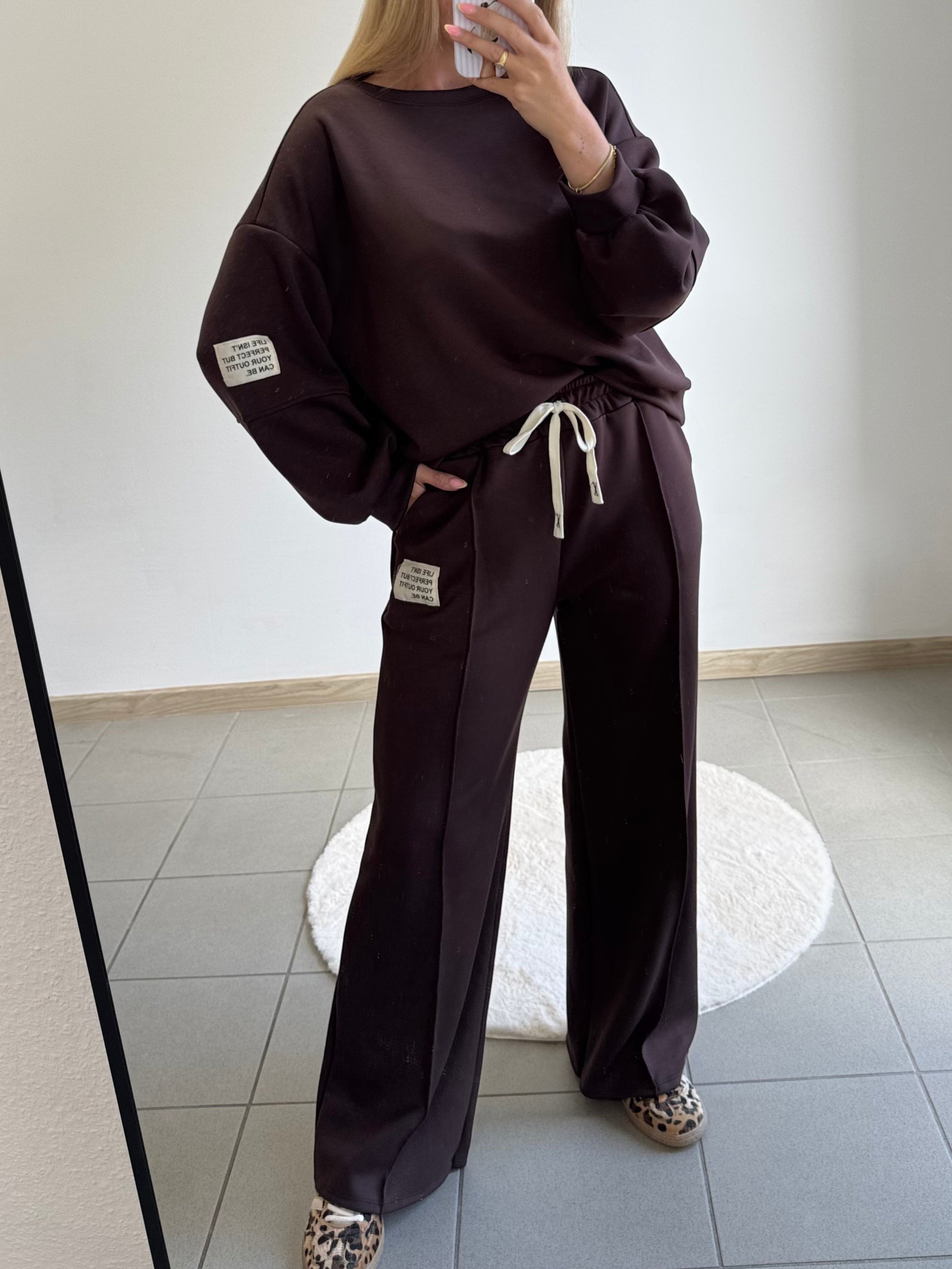 Sweatpants Perfect Outfit - Braun