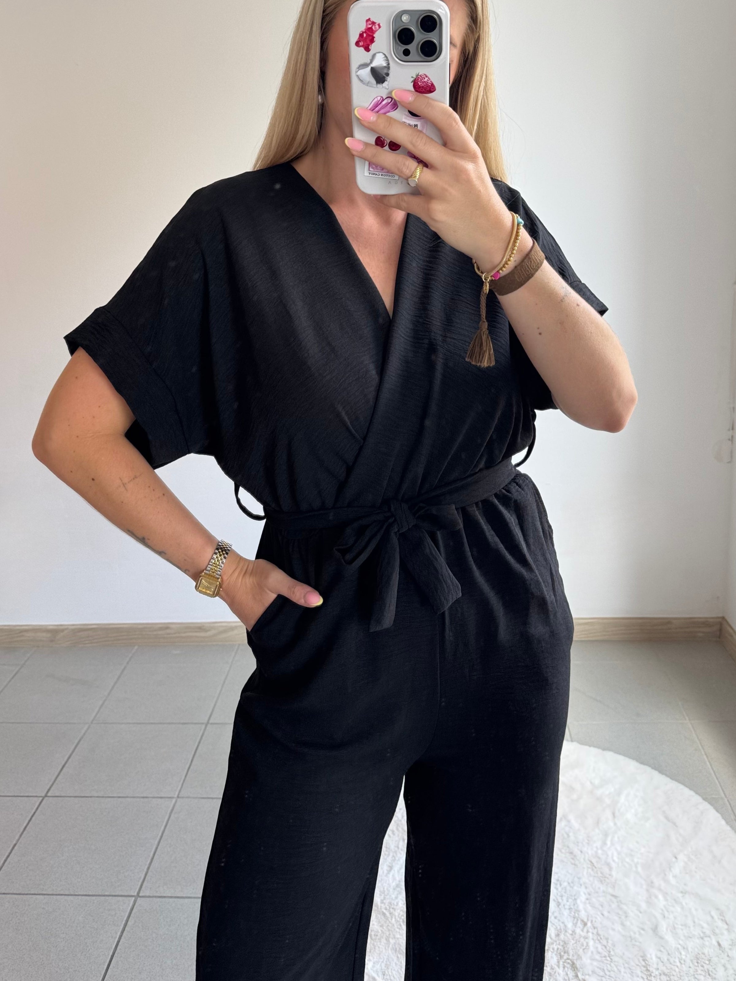 Jumpsuit Easy Schwarz