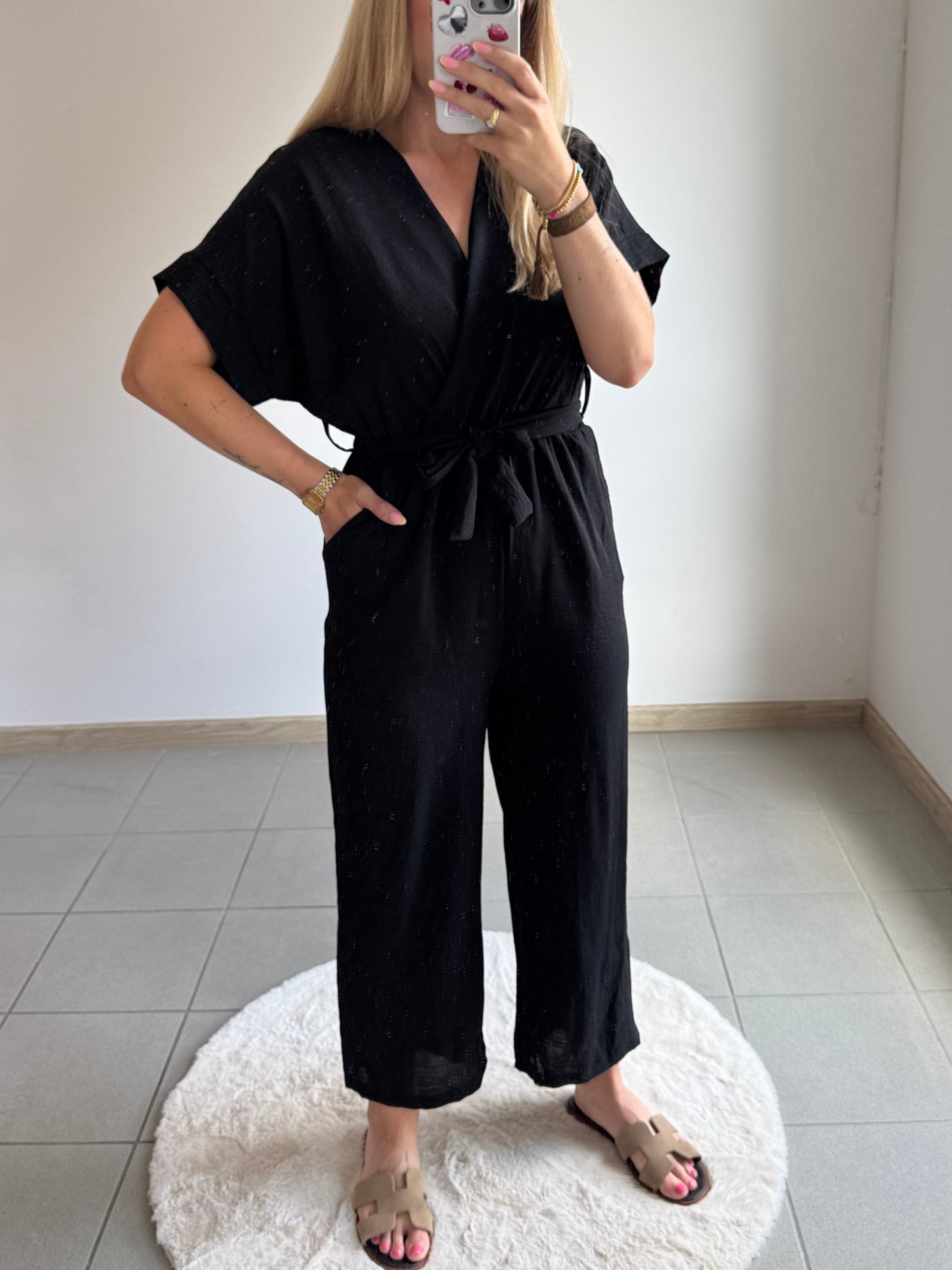 Jumpsuit Easy Schwarz